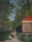 Henri Rousseau View of Montsouris Park By Henri Rousseau Sweden oil painting artist